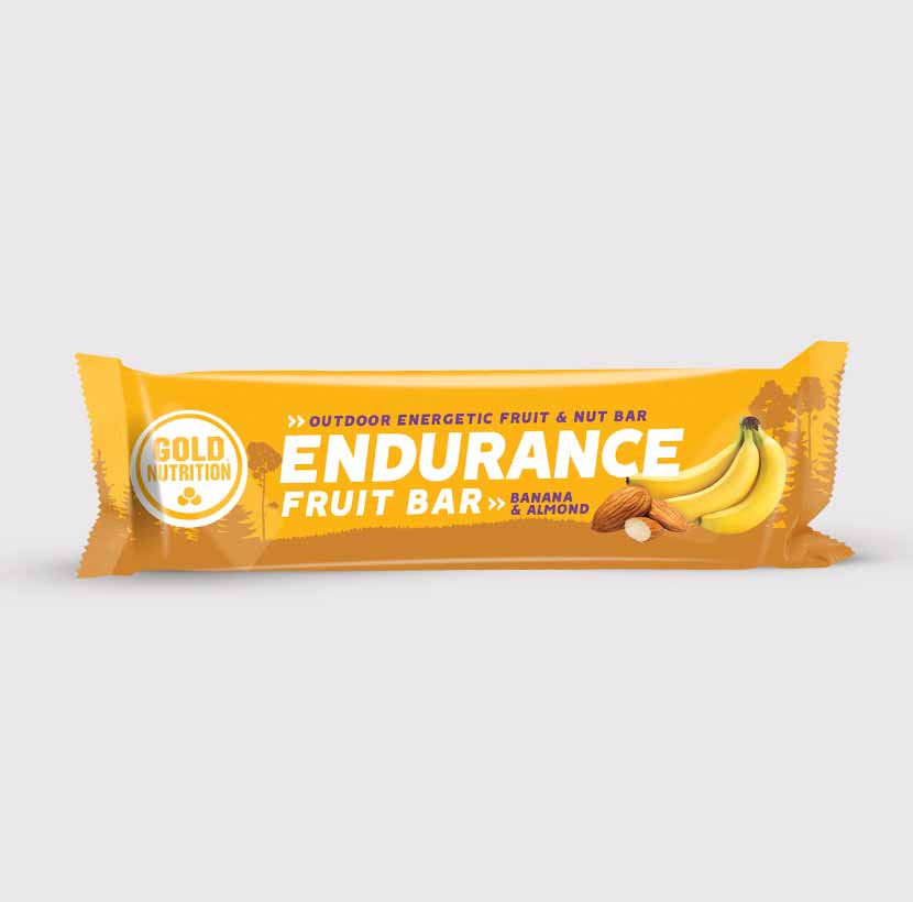 GoldNutrition Endurance Fruit Bar for endurance athlete snacking
