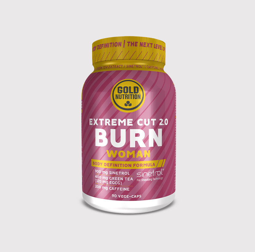 GoldNutrition Extreme Cut 2.0 Woman supplement bottle with capsules visible.