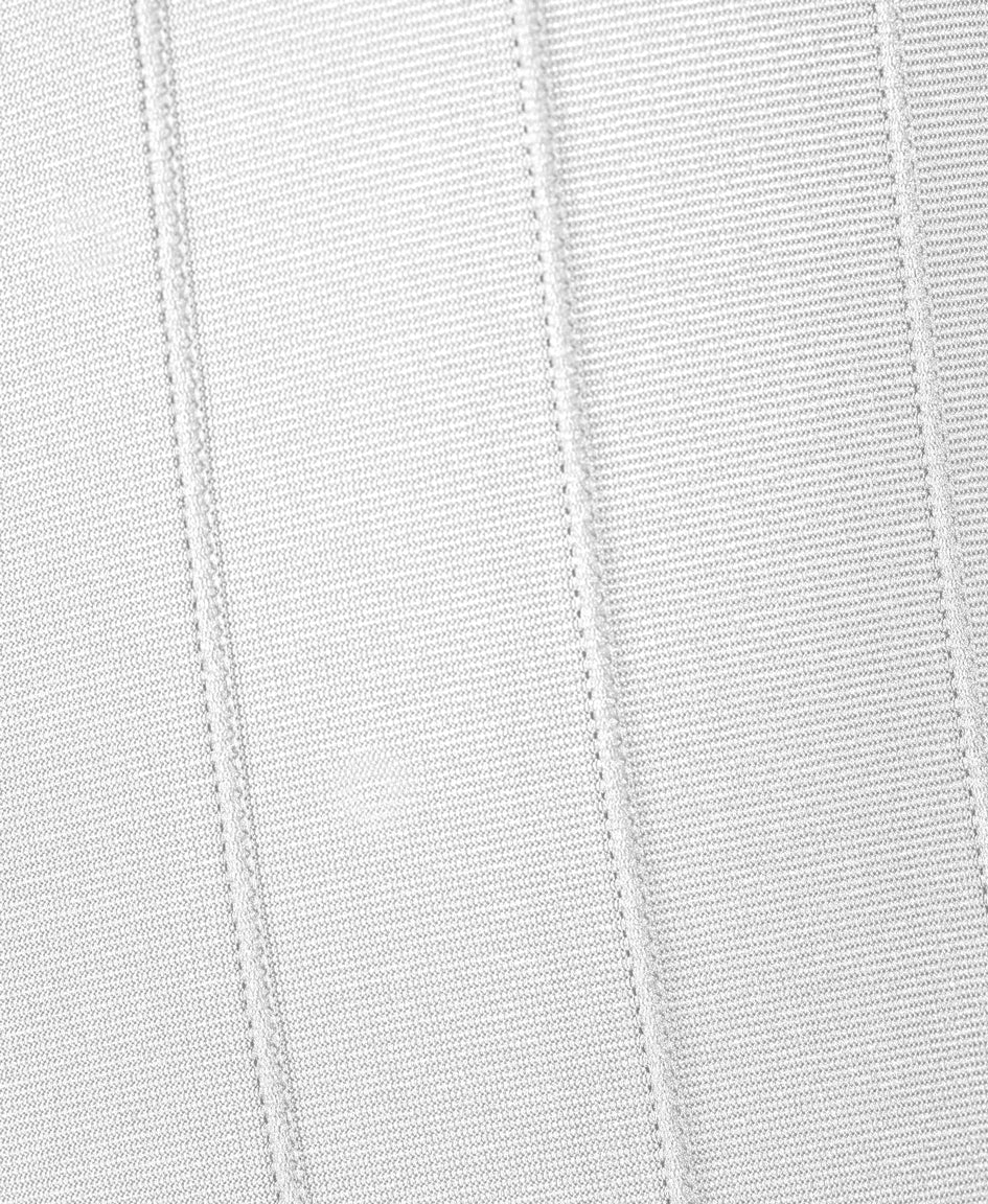 HUUB Aero-Bridge Full Sleeve Base Layer lower torso view in white.