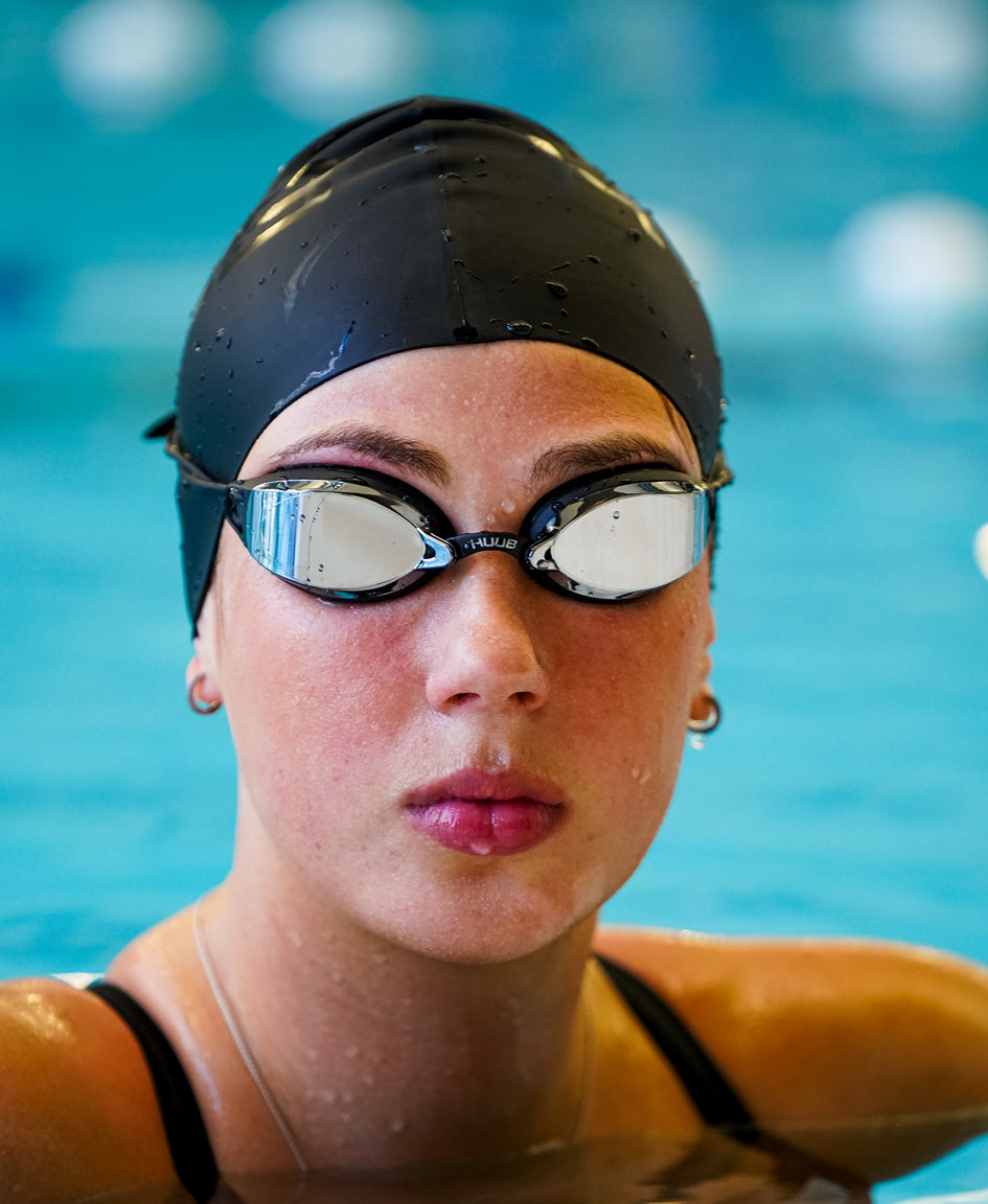 HUUB Brownlee Custom Air 2 swim goggle side view