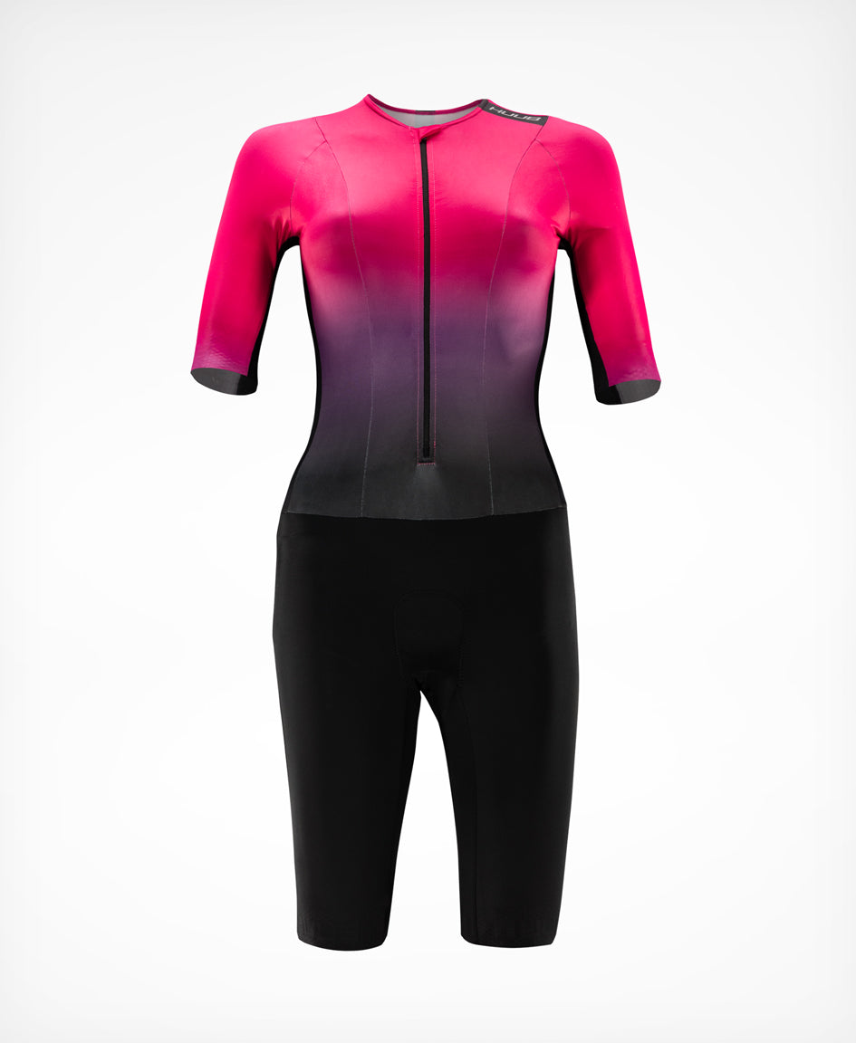 HUUB TC Performance women's long-sleeve tri suit side view