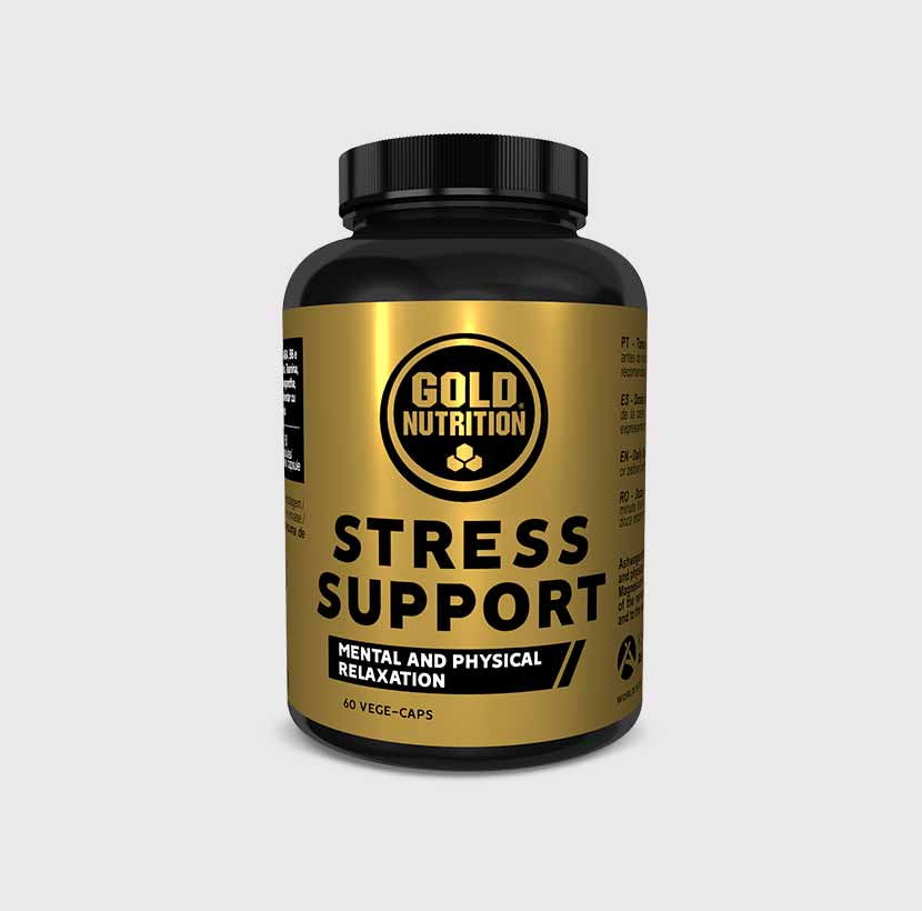 GoldNutrition Stress Support 60 capsule bottle product view