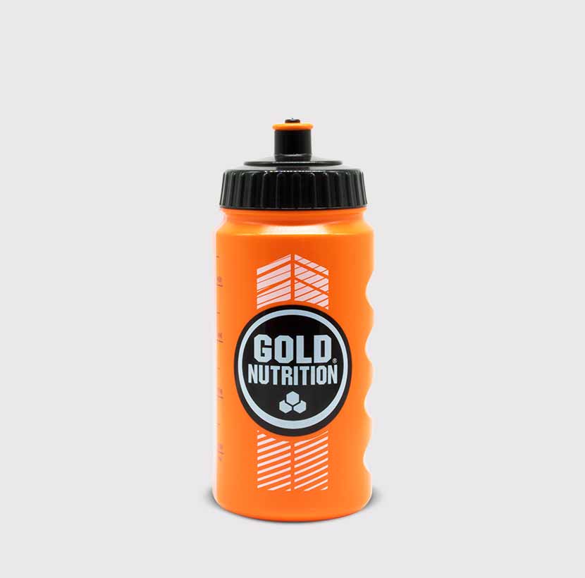 GoldNutrition sports bottle for bike cage, gym bag, or race-day kit setup