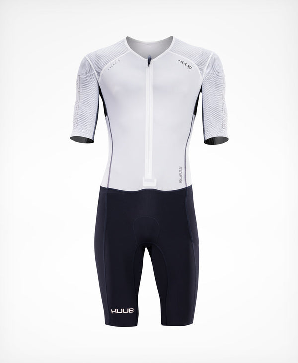 HUUB Anemoi 2 men's tri suit product image with SUB22 and 22PLUS race-suit options.