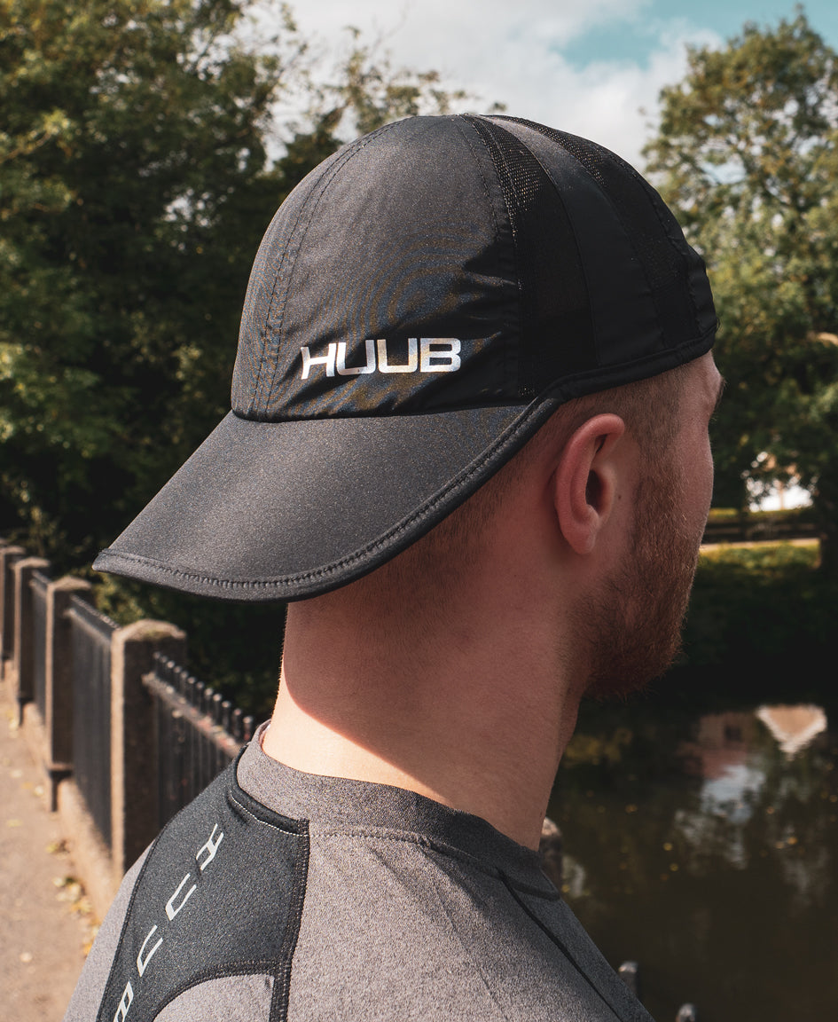 HUUB Race Cap II running cap colour lineup for training and race-day kit.