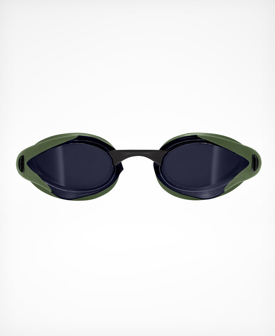 HUUB Eternal Swim Goggle in Blue Smoke with low-profile frame and swim lens