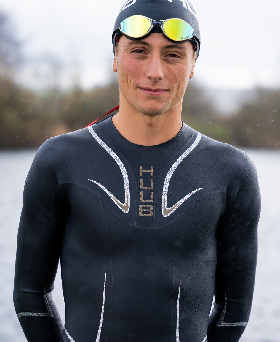 HUUB TC Performance 3:5 men's wetsuit panel detail