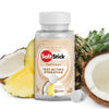 SaltStick FastChews orange flavour packaging with chewable electrolyte tablets.