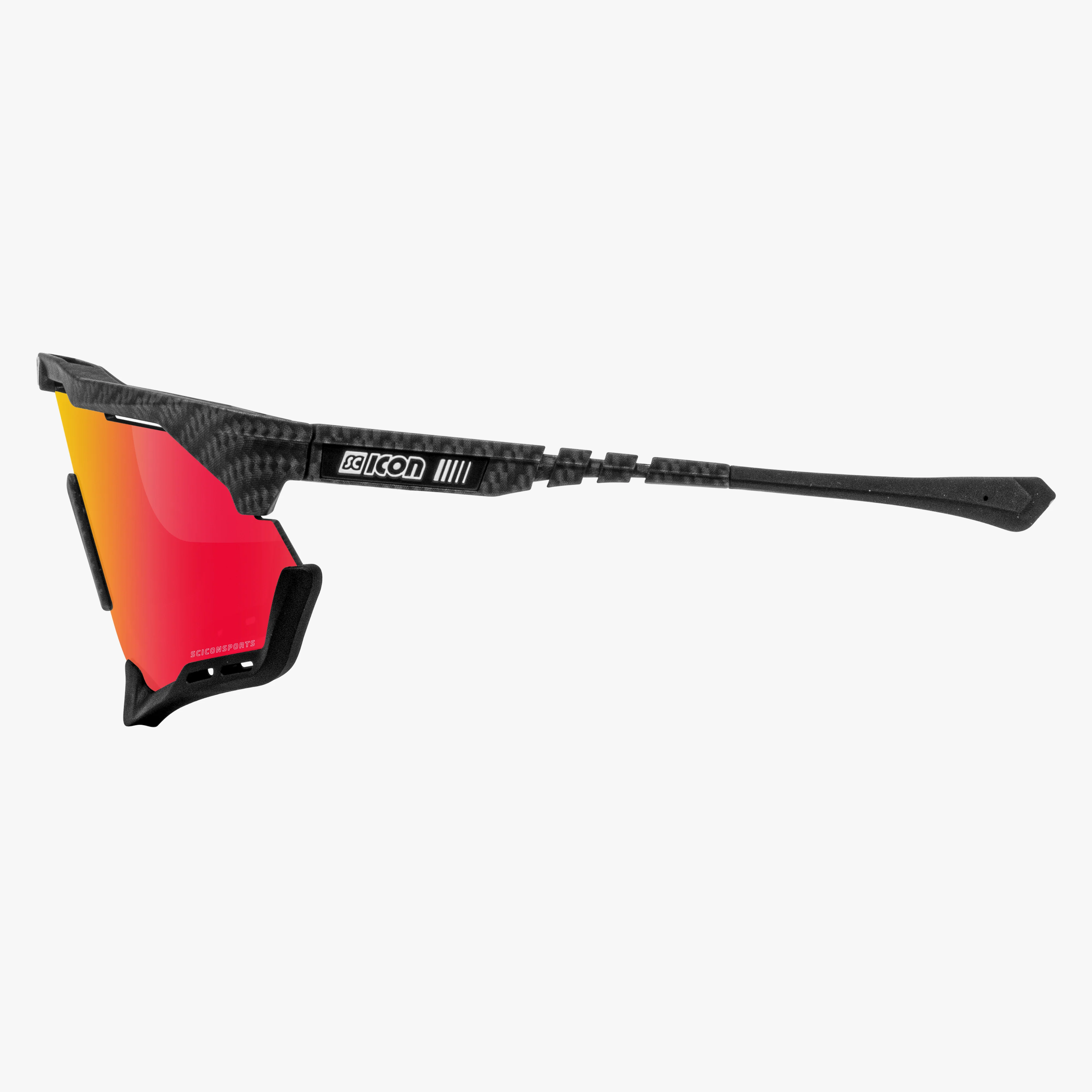 Scicon AeroSHADE XL high-performance sport sunglasses with wraparound design and tinted lenses for active outdoor use.
