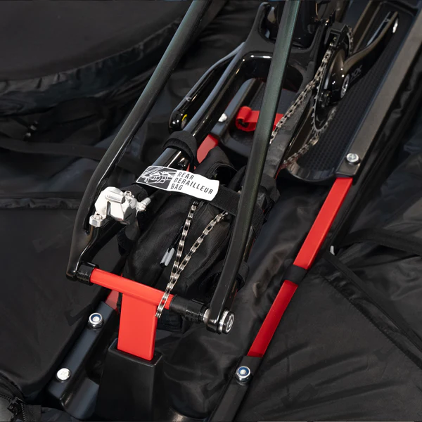 Scicon Aerocomfort MTB bike travel bag with padded interior and durable exterior for secure mountain bike transport