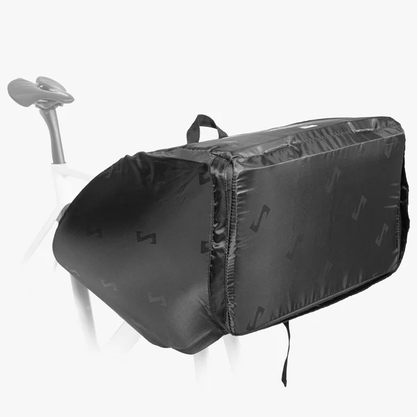 Scicon bicycle handlebar protector showing padded, durable cover with secure strap for comfortable cycling safety