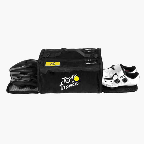Scicon Essentials Cycling Kit Race Day Rain Bag with waterproof material and adjustable straps for cyclists.