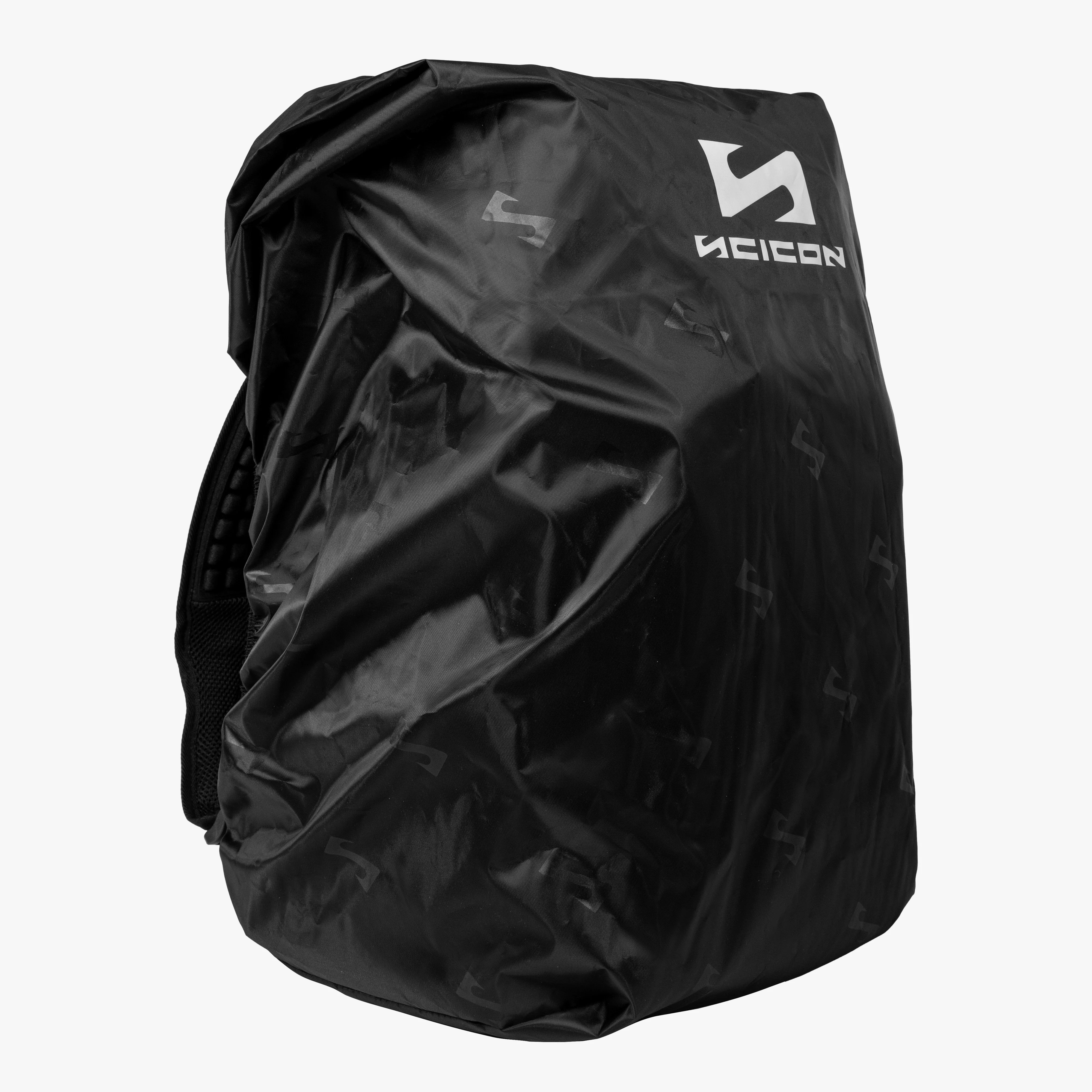 Scicon Podium Compact Sports Backpack 55L in black with multiple compartments and adjustable straps for active use