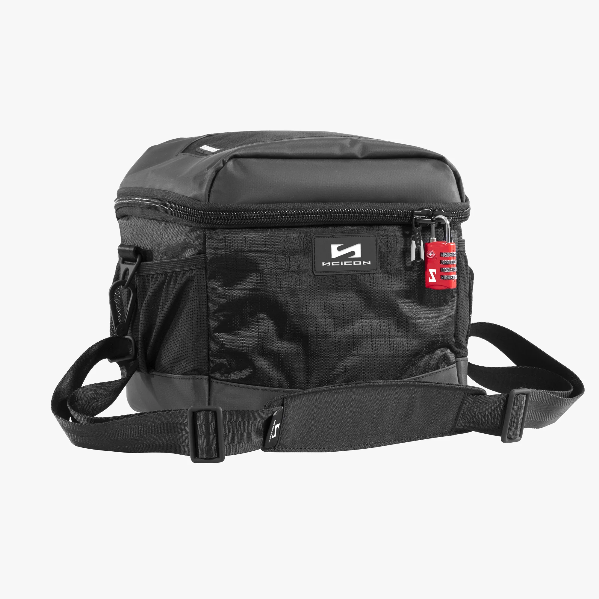 Scicon PRO Cooler Bag designed to hold 9 bottles, featuring insulated compartment and durable fabric for transport.