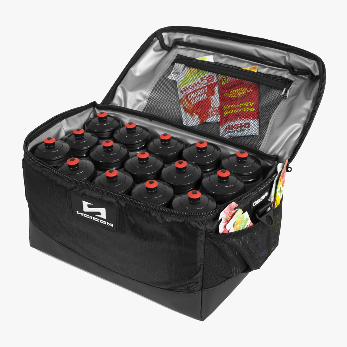 Scicon Pro Cooler Bag X 15 with insulated interior and adjustable shoulder strap, designed for keeping items cool on the go.