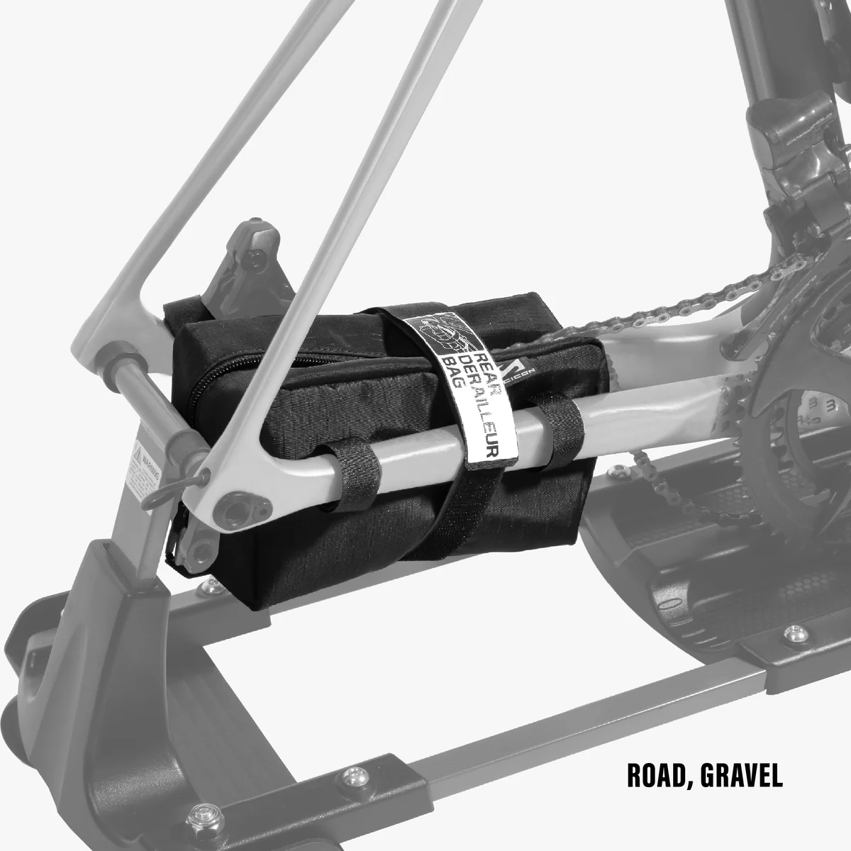 Scicon rear derailleur protection bag for bicycle gear, designed to safeguard derailleur during transport or storage.