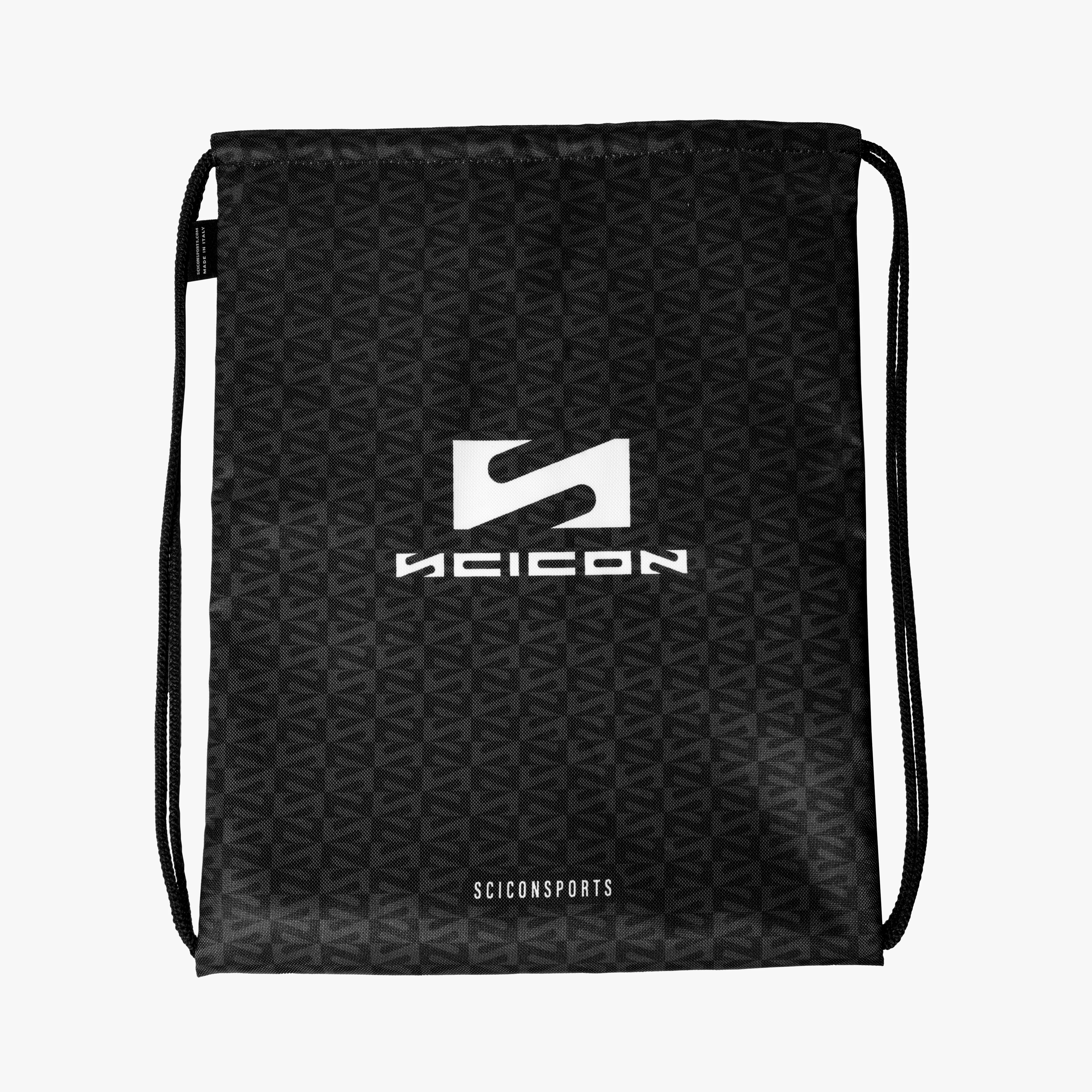 Scicon Sports Utility Gym Bag showing durable fabric, multiple compartments, and adjustable shoulder strap for versatile fitness use.